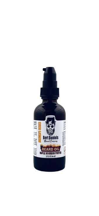 Bert Daniels Beard Oil - #107 Maple Bourbon Porter