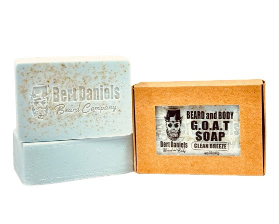 Bert Daniels G.O.A.T Soap - #504 Clean Breeze