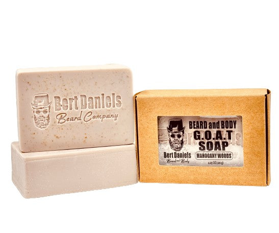 Bert Daniels G.O.A.T SOAP - #501 Mahogany Woods